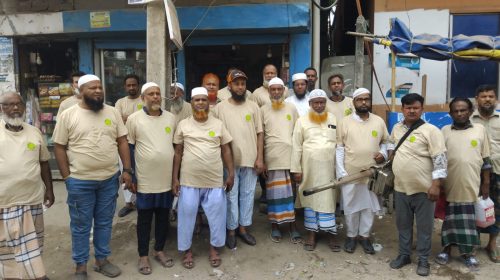 এনায়েত নগর ইউনিয়নে সোহেল খানের নেতৃত্ব মশক নিধন কর্মসূচি পালিত