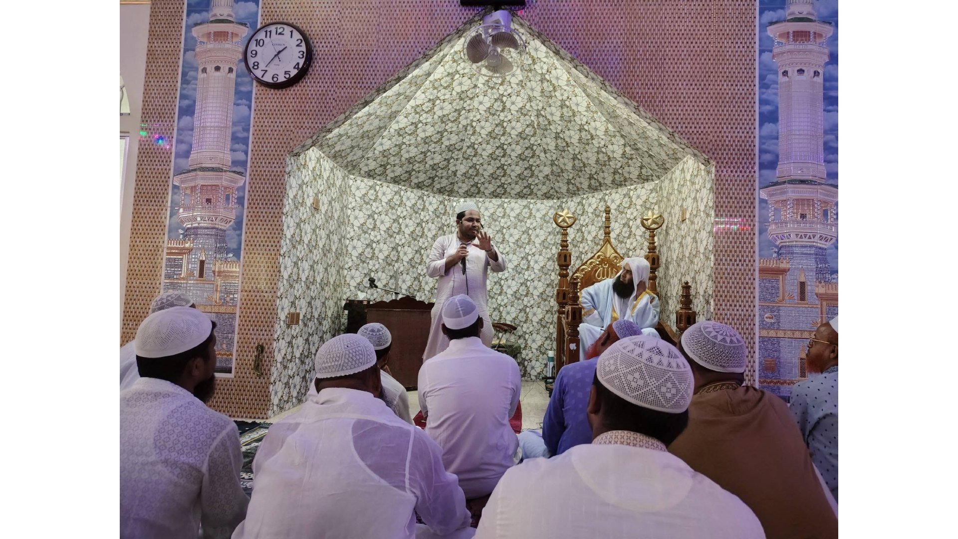 কুতুবপুরে এলাকাবাসীর সাথে এমপি আল আমিনের মতবিনিময়