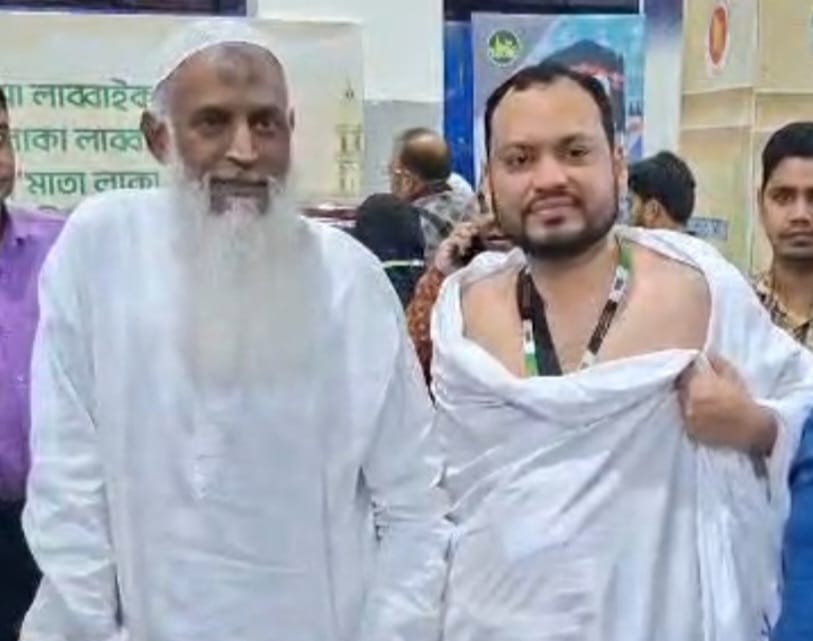 পবিত্র হজ পালনের উদ্দেশ্যে সৌদির পথে বিশিষ্ট ব্যবসায়ী আলহাজ্ব মোহাম্মদ সোহাগ