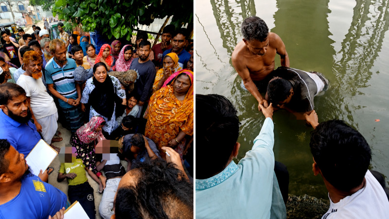 লেকে গোসলে নেমে দুই মাদ্রাসা ছাত্রের মৃত্যু